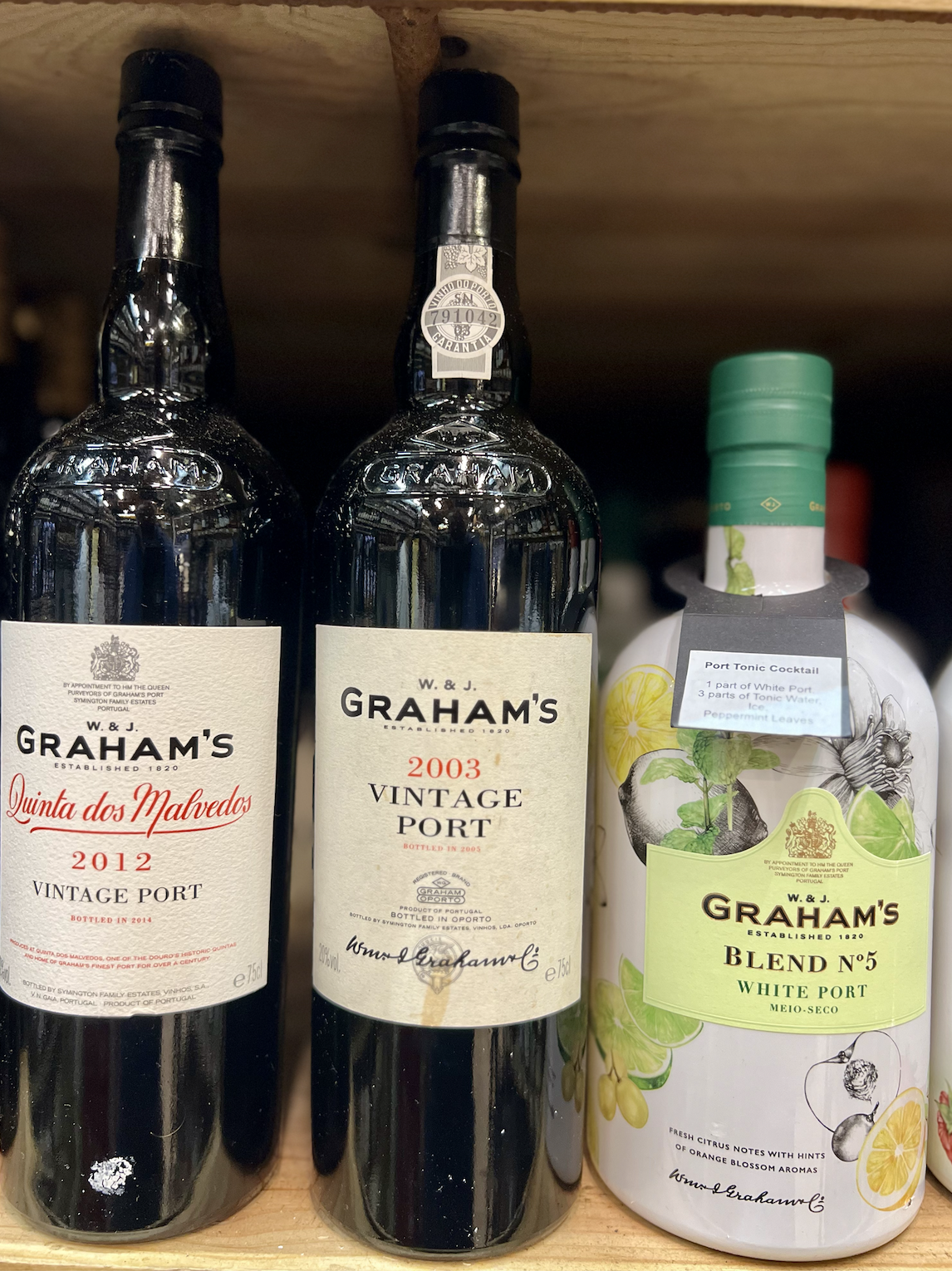 Graham's er et klassisk hus med gode Vintage Ports.